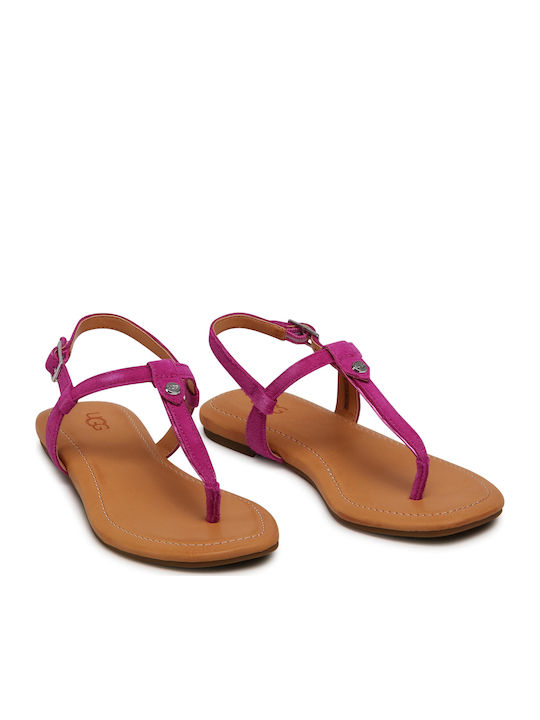 Madeena Sandale Casual Damă Fuchsia