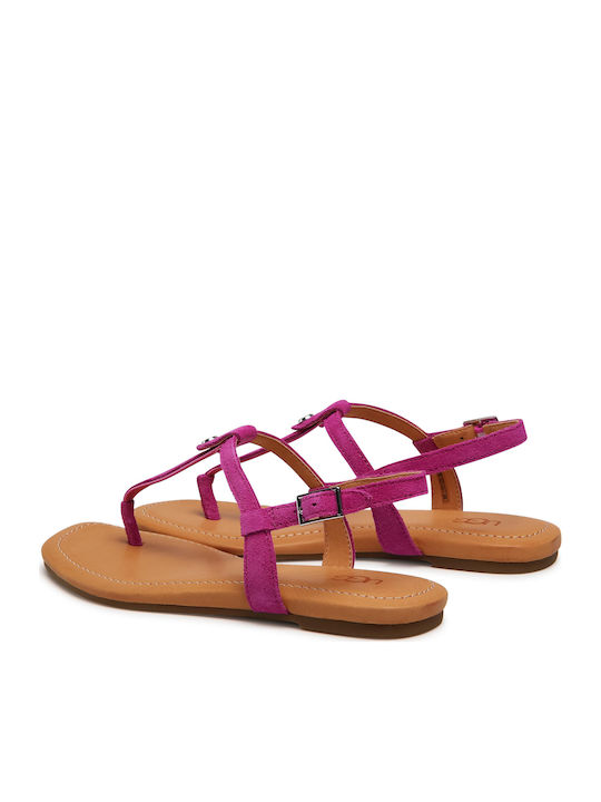 Madeena Sandale Casual Damă Fuchsia