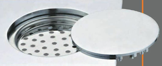 Domistyle Gestell Boden mit Größe 12x12cm Silber