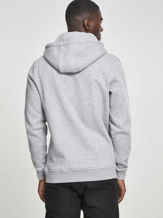 Mister Tee MT269 Men's Sweatshirt with Hood and Pockets Heather Grey MT269-00591