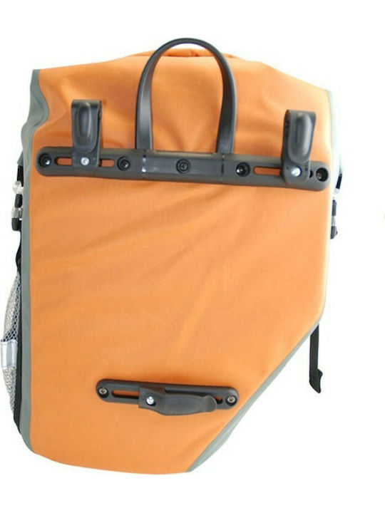 JR Gear 12667 Double Bicycle Rack Bag 2x20L Yellow