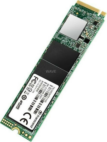 Transcend 110S SSD 128GB τύπου M.2 με σύνδεση PCI Express 3.0 TS128GMTE110S