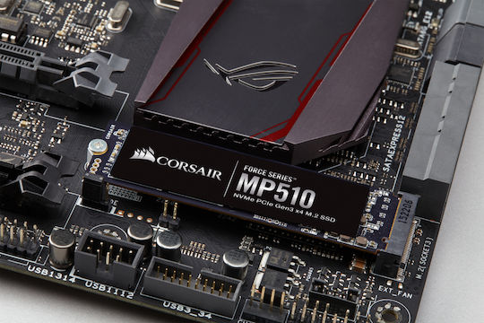 Corsair MP510 SSD 480GB τύπου M.2 με σύνδεση PCI Express 3.0 CSSD-F480GBMP510B