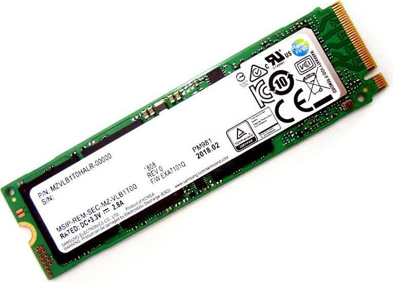 Ssd samsung pm981 обзор