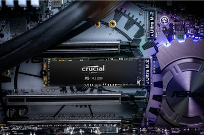 Crucial P5 SSD 1TB τύπου M.2 με σύνδεση PCI Express 3.0 CT1000P5SSD8
