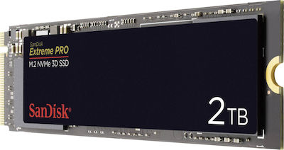 Sandisk Extreme Pro SSD 2TB τύπου M.2 με σύνδεση PCI Express 3.0 SDSSDXPM2-2T00-G25