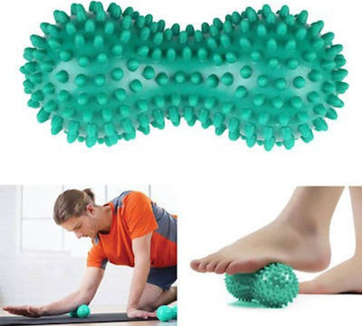 inSPORTline Peany Foot Roller Role cu bile Verde 15cm