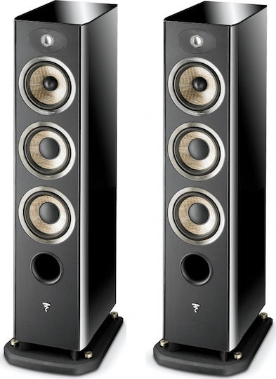 Focal Aria 926 FOAEFA09260B200 Pair of Hi-Fi Speakers Floor 250W 3 No of Drivers W29.4xD37.1xH103.5cm. Black