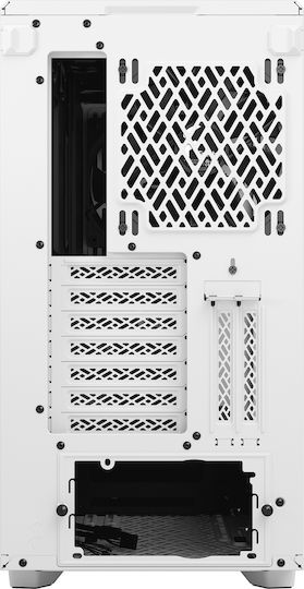 Fractal Design Meshify 2 Clear Tempered Glass Midi Tower Κουτί Υπολογιστή με Πλαϊνό Παράθυρο Λευκό