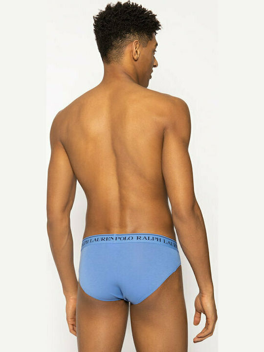 Herren Slip Mehrfarbig 3er Pack