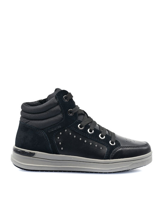 Geox Kids Sneakers High J Aveup G A Anatomic Black