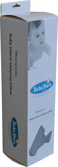 Bebe Stars Lateral Sleeping Baby Anti-Roll Pillow White