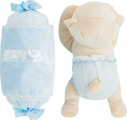 Mayoral Bear Baby Anti-Roll Pillow Light Blue