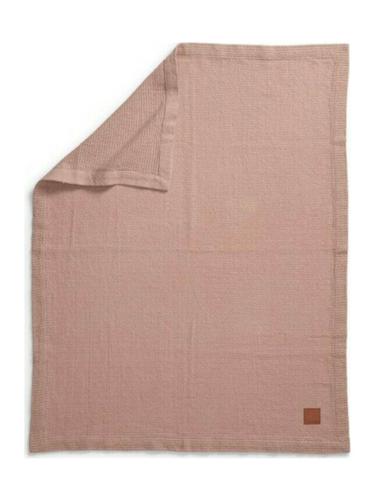 Elodie Details Ceccular Pătură pentru bebeluși Bumbac Powder Pink 75x100cm