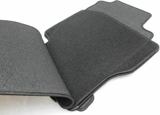Petex Set of Front and Rear Mats 4pcs for Honda Accord 1998-2002 Black