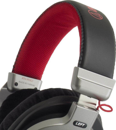 Audio Technica ATH-PDG1 Over Ear Gaming Headset with Connection 3.5mm Red