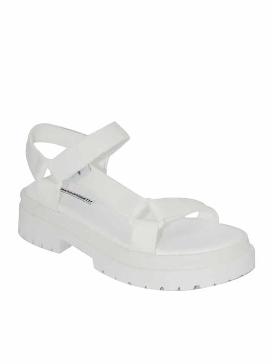 Windsor Smith Lifestyle Damen Flache Sandalen Flatforms in Weiß Farbe