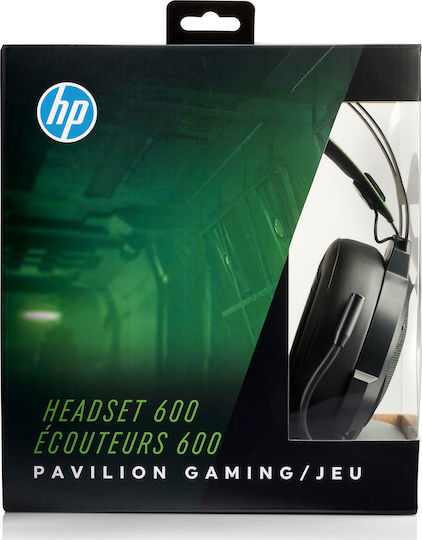 HP Pavilion 600 Peste ureche Gaming Headset cu conexiune USB Verde