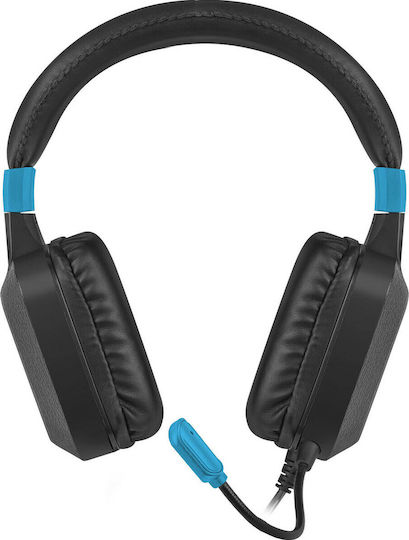 Natec Raptor Over Ear Gaming Headset cu conexiune 2x3,5mm / USB Negru