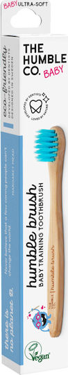 The Humble Co. Baby Toothbrush For 0m+ Light Blue
