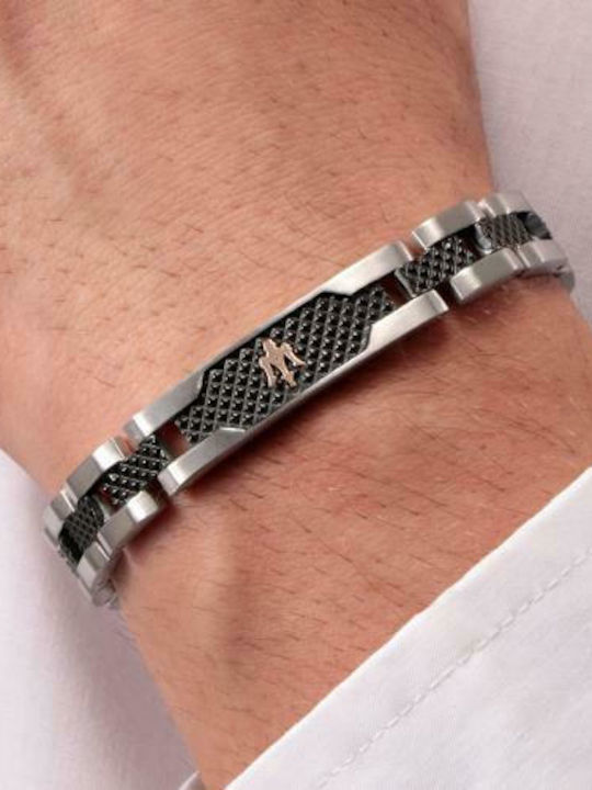 Maserati Armband aus Stahl