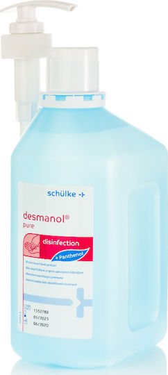 Schulke Desmanol Hand antiseptic with pump pure Antiseptic Hand Gel with Pump 1000ml