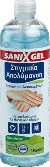 Hygiene Service Sanix Gel Desinfektionsmittel Gel für Hände 250ml Natürlich