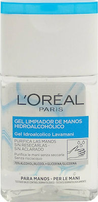 L'Oreal Paris Hand Sanitiser Gel Hydro-Alcoholic 70% Desinfektionsmittel Gel für Hände 125ml