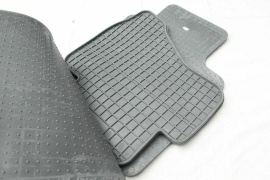 Frogum Set of Front and Rear Mats 4pcs for Citroen C1 2005+ Gray