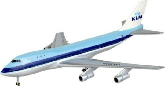 Revell Boeing 747-200 Modeling Figure Airplane 22 Pieces with Glue and Paints 27x23x3.5cm.