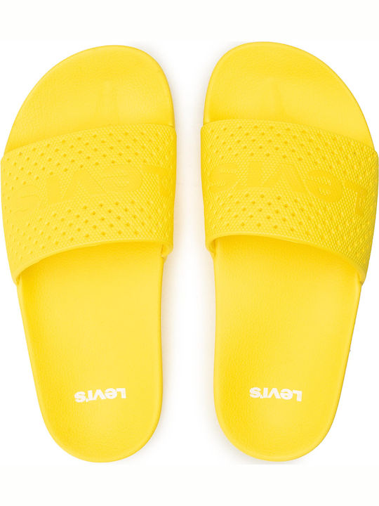 June Slides σε Κίτρινο Χρώμα