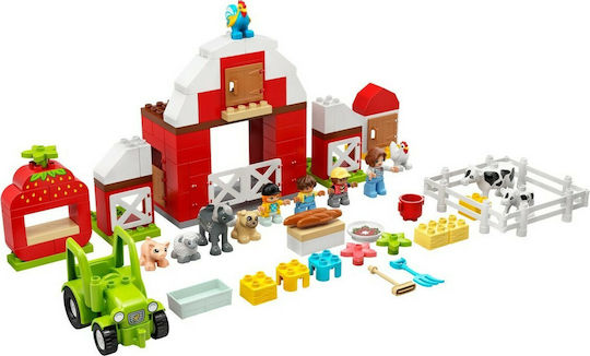 LEGO Duplo Barn Tractor & Farm Animal Care για 2+ Ετών