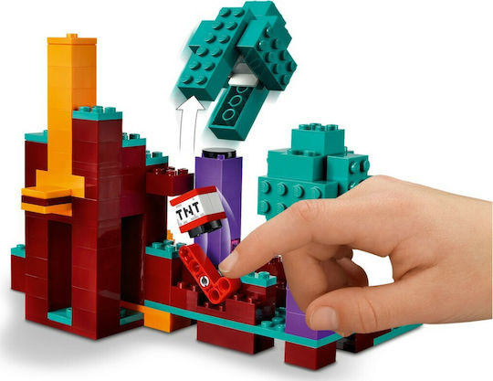LEGO Minecraft Das Warped Forest Für 8+ Jahre 287 Stück