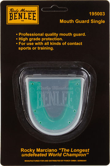 Benlee 195003 Senior Protective Mouth Guard with Case Green 195003