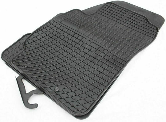 Frogum Set of Front and Rear Mats 4pcs for Honda HR-V 1999-2006 Black