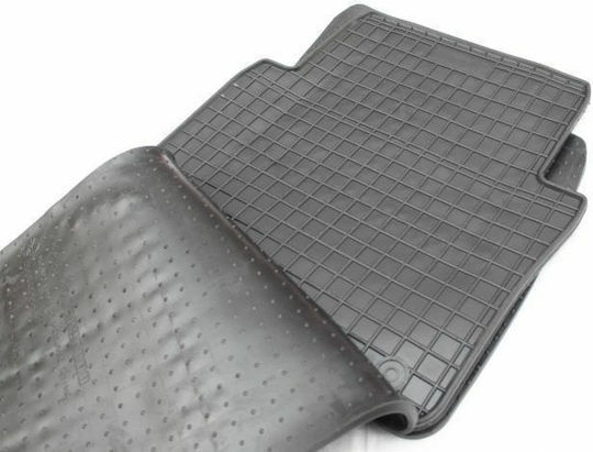 Frogum Set of Front and Rear Mats 4pcs for Audi A8 2002-2010 Black