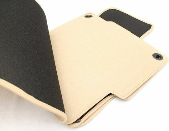 Petex Set of Front and Rear Mats 4pcs for BMW Series 3 1991-1999 Beige