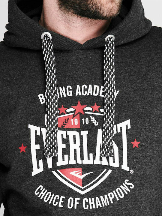 Sweatshirt with Hood Charcoal