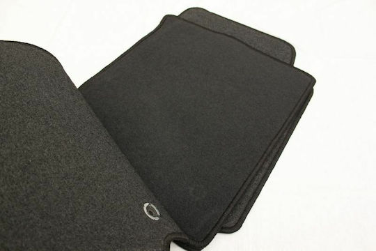 Petex Set of Front and Rear Mats 4pcs for Audi 100 1994-1997 Black