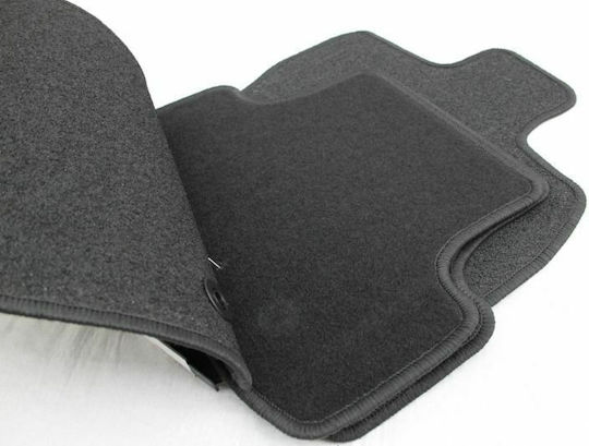 Petex Set of Front and Rear Mats 4pcs for Volkswagen T-Roc 2017+ Black