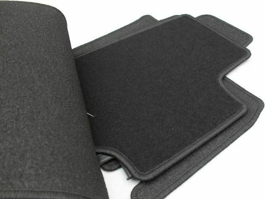 Petex Set of Front and Rear Mats 4pcs for Suzuki Ignis 2017+ Black