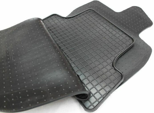 Petex Set of Front and Rear Mats 4pcs for Volkswagen T-Roc 2017+ Black