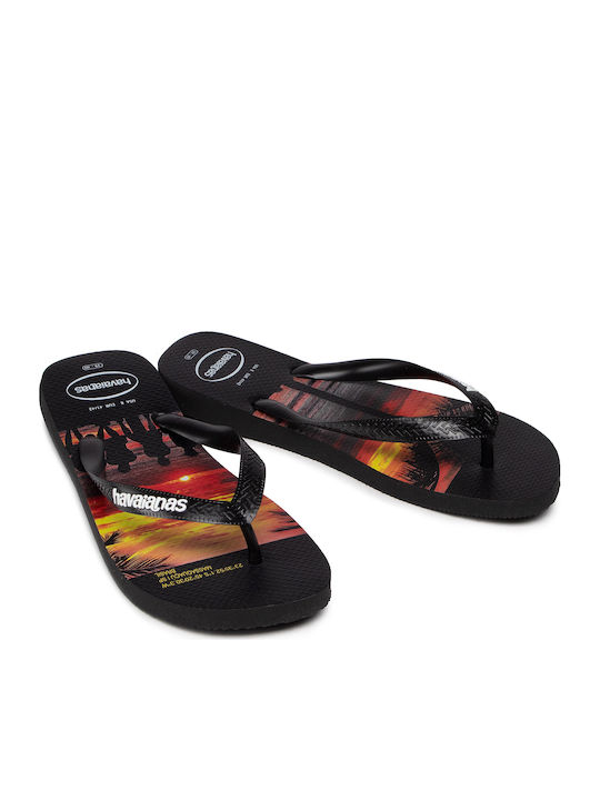 Hype Men's Flip Flops Black