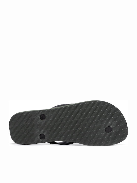 Top Camu Men's Flip Flops Black