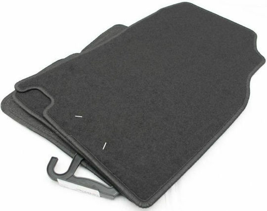 Petex Set of Front and Rear Mats 4pcs for Renault Kadjar 2015+ Black
