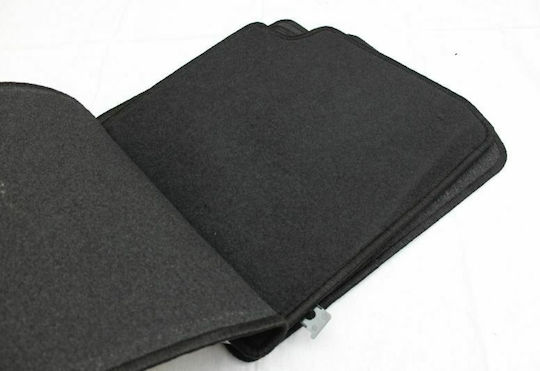 Petex Set of Front and Rear Mats 4pcs for Citroen C3 Picasso 2009+ Black