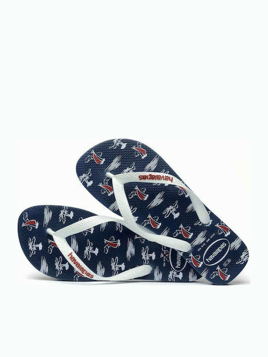 Top Nautical Herren-Flip-Flops Weiß