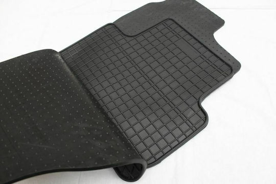 Frogum Set of Front and Rear Mats 4pcs for Mitsubishi Outlander 2014+ Black