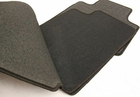 Petex Set of Front and Rear Mats 4pcs for Honda Accord 2003-2008 Black