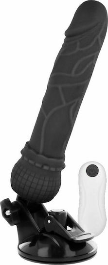 Dream Love Realistic Vibrator with Remote Control 19.5cm Black